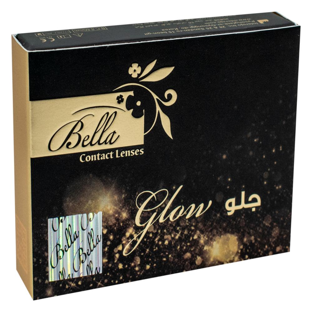Bella Glow |Navy Gray | Monthly Contact Lenses β 2 lens Pack