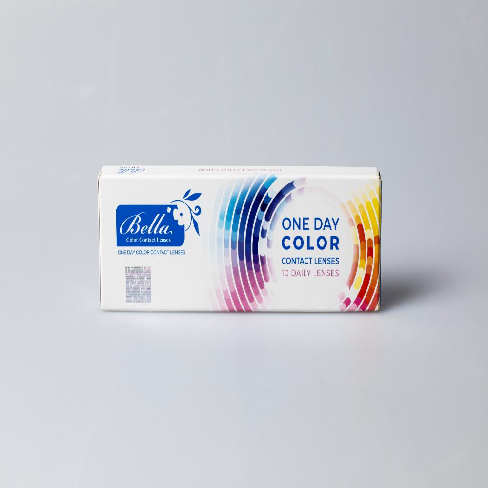Bella One Day Color Contact Lenses – Hazel Honey| 10 Lenses per Box | Daily Disposable