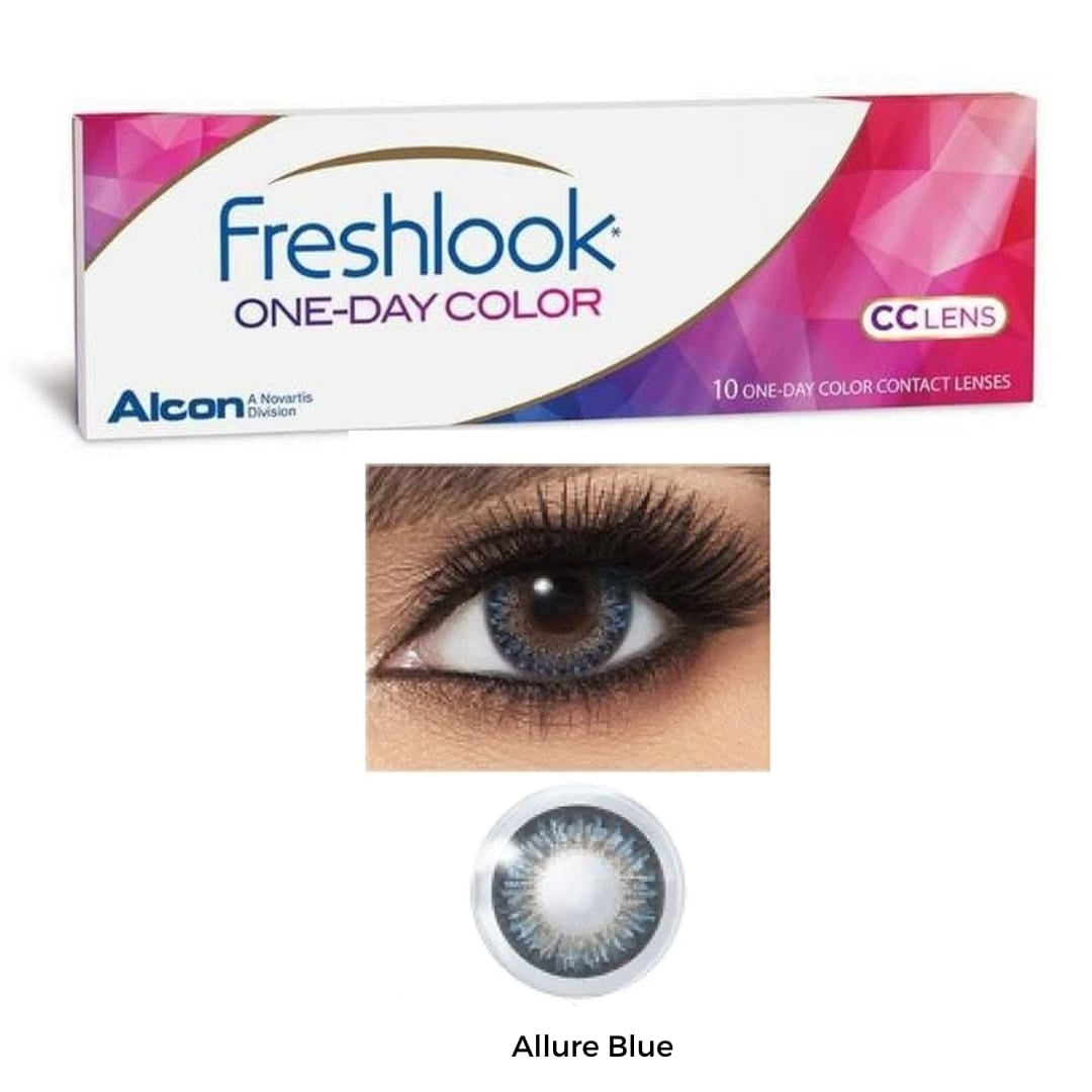 Freshlook One Day Allure Blue CC(10 Lens Pack)