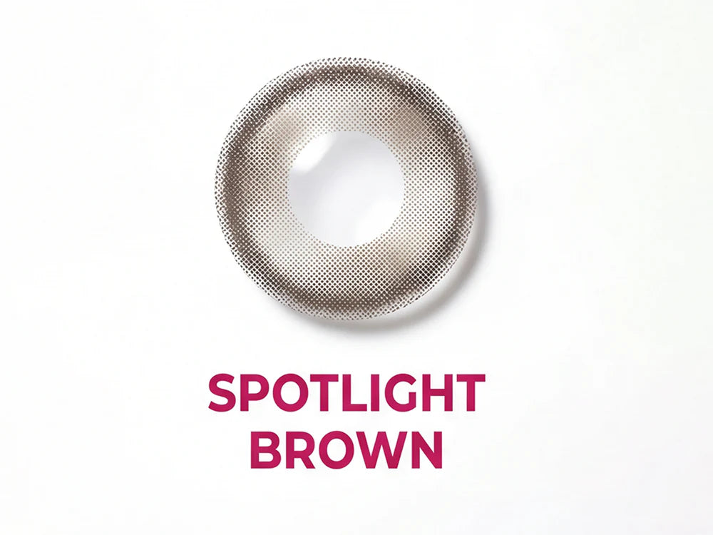 Bausch & Lomb Lacelle Daily Disposable Colored Contact Lens - Spotlight Brown