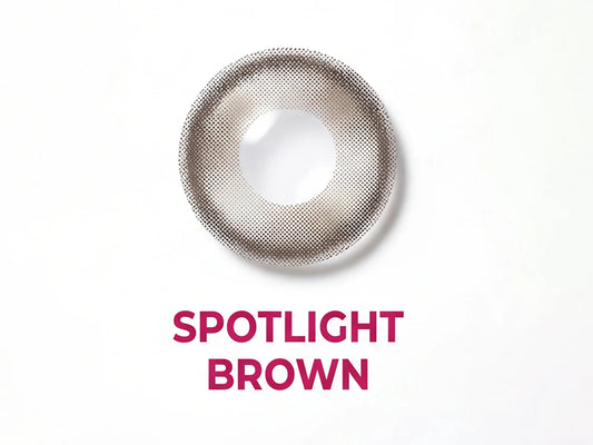 Bausch & Lomb Lacelle Daily Disposable Colored Contact Lens - Spotlight Brown