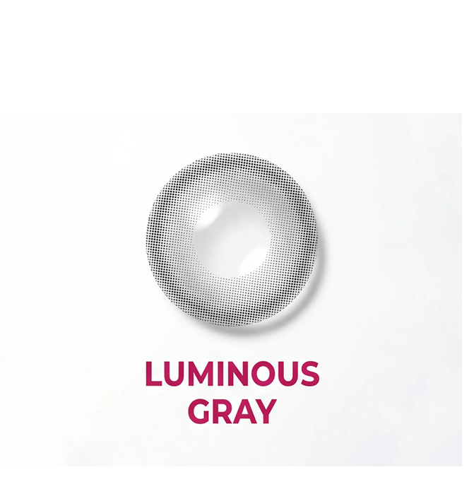 Bausch & Lomb Lacelle Daily Disposable Colored Contact Lens - Luminous Gray