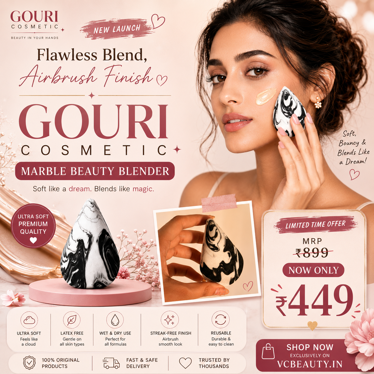 BEAUTY BLENDER BY GOURI COSMETIC