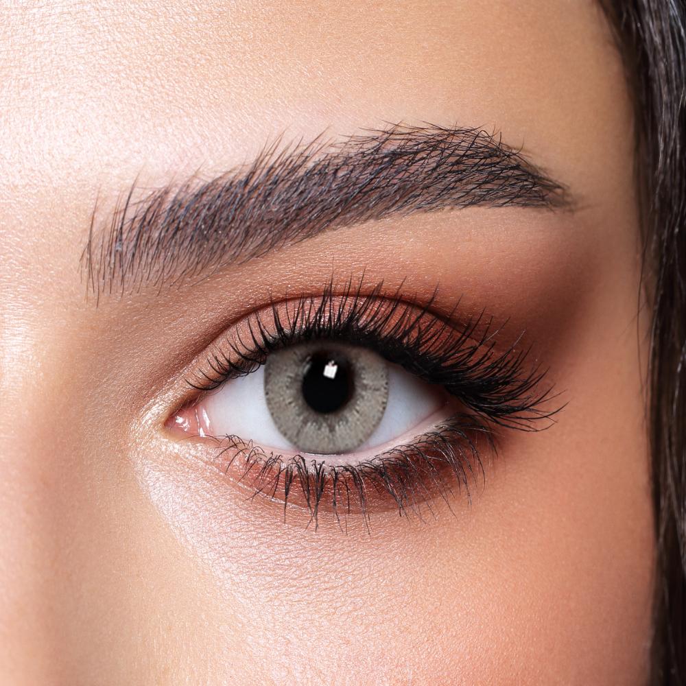 Bella Glow |Gray Caramel  | Monthly Contact Lenses – 2 lens Pack